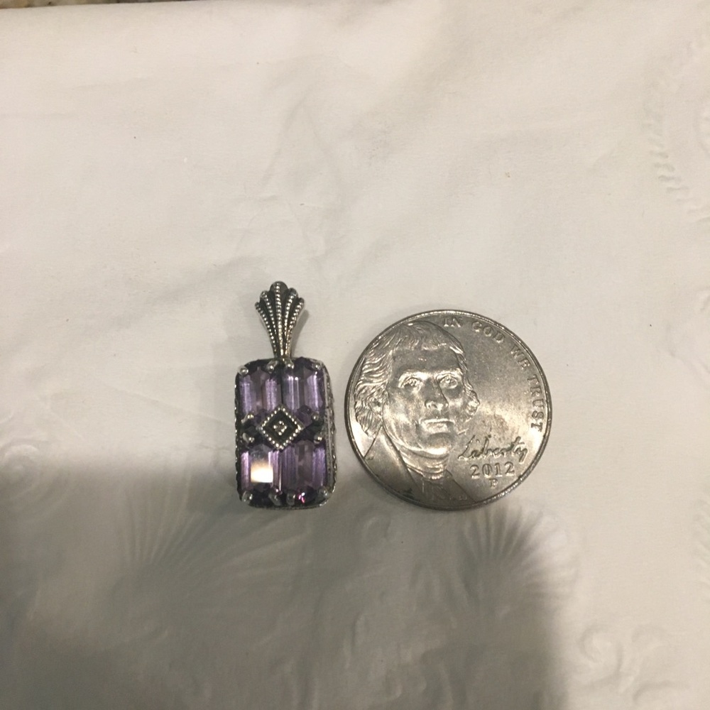 Amethyst 925 Sterling Pendant
